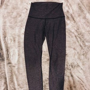 lululemon wunder under grey leggings